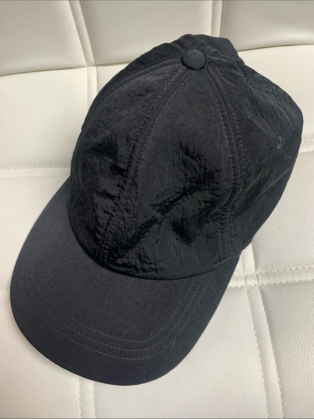 Lululemon Black Adjustable Baseball Hat Lightweight